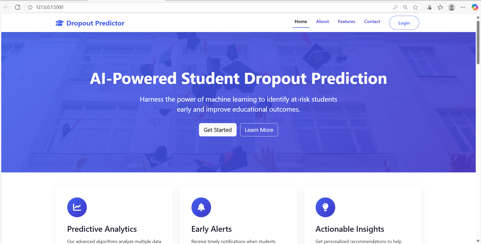Student Dropout Predictor